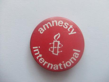 Amnesty International vereniging voor de mensenrechten rood
